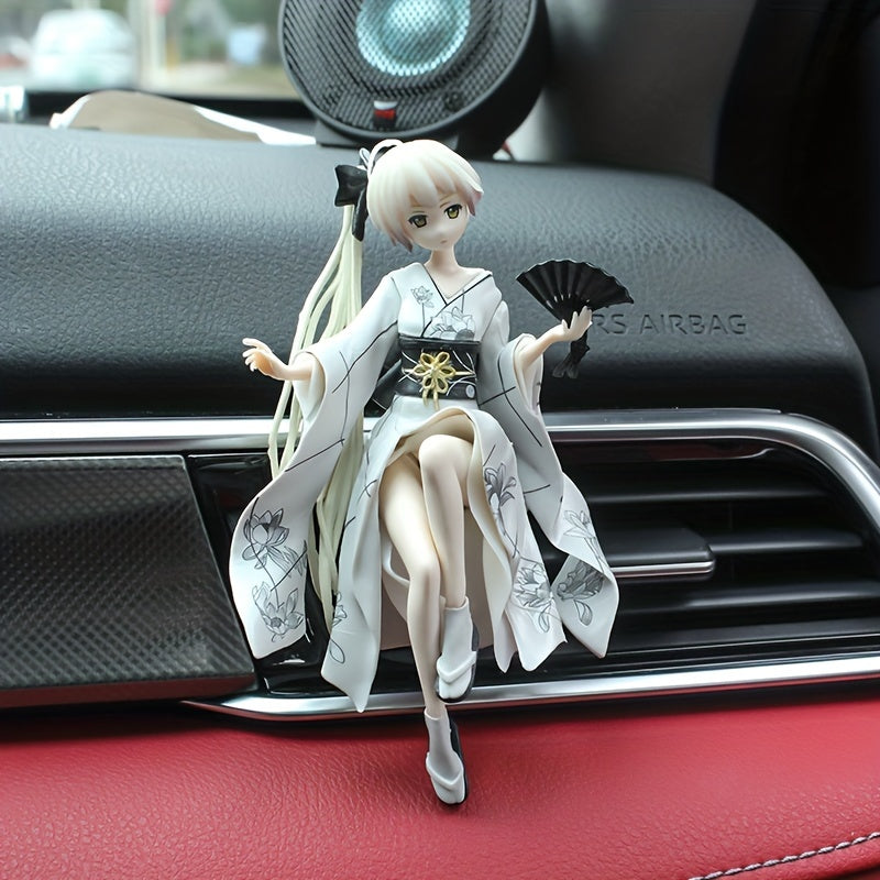 Kimono Beauty Anime Figure – Cute PVC Collectible Doll for Home & Office Decor – Perfect Gift for Anime Fans, Halloween & Christmas | Figurine Anime Fille en Kimono – Poupée PVC de Collection – Cadeau Parfait Halloween & Noël