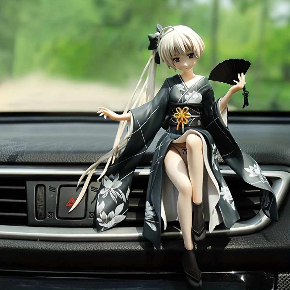 Kimono Beauty Anime Figure – Cute PVC Collectible Doll for Home & Office Decor – Perfect Gift for Anime Fans, Halloween & Christmas | Figurine Anime Fille en Kimono – Poupée PVC de Collection – Cadeau Parfait Halloween & Noël