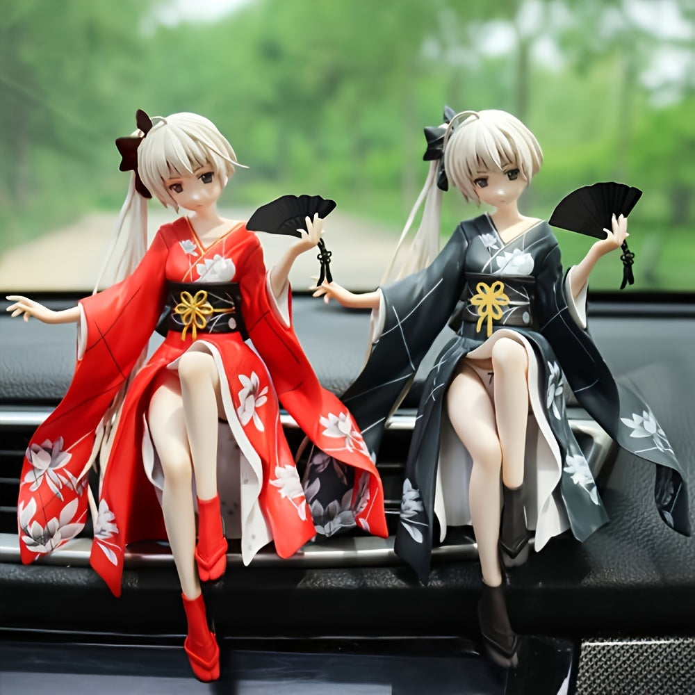 Kimono Beauty Anime Figure – Cute PVC Collectible Doll for Home & Office Decor – Perfect Gift for Anime Fans, Halloween & Christmas | Figurine Anime Fille en Kimono – Poupée PVC de Collection – Cadeau Parfait Halloween & Noël