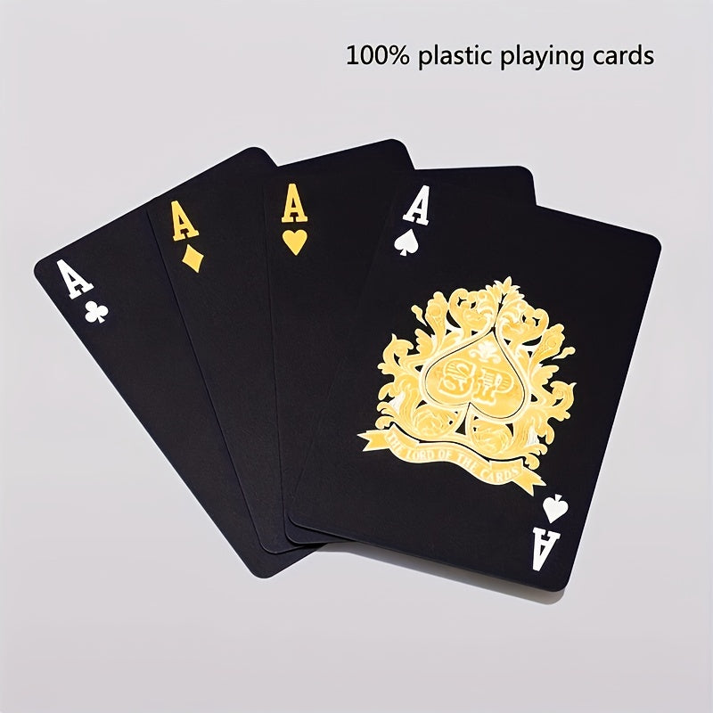 Cartes à Jouer en Plastique Imperméables – Solides, Élégantes et Lavables – Cadeau Parfait pour les Fêtes **ENG*** Waterproof Plastic Playing Cards – Durable, Stylish & Washable – Perfect Gift for Holidays