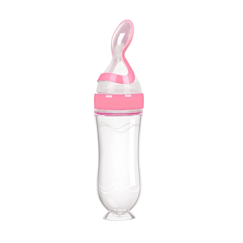 Cuillère alimentation progressive bébé - Baby progressive feeding spoon