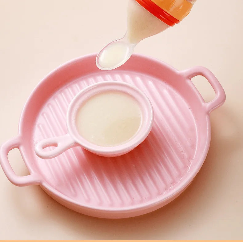 Cuillère alimentation progressive bébé - Baby progressive feeding spoon