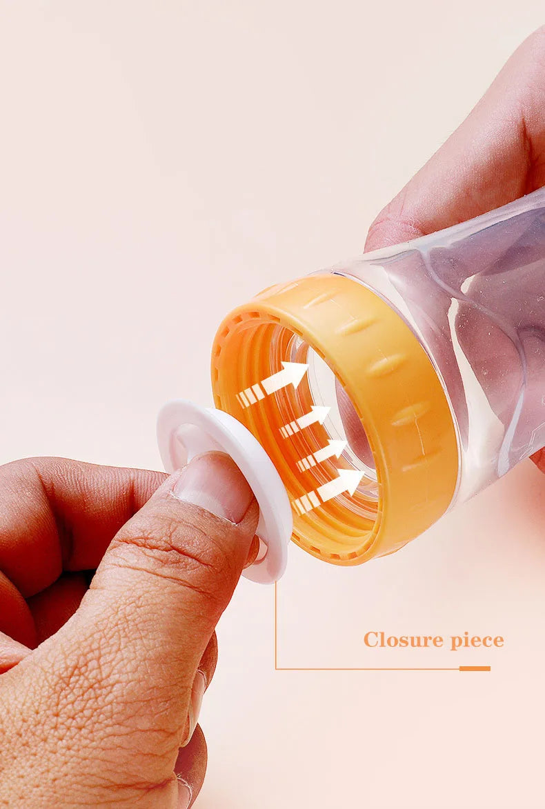Cuillère alimentation progressive bébé - Baby progressive feeding spoon