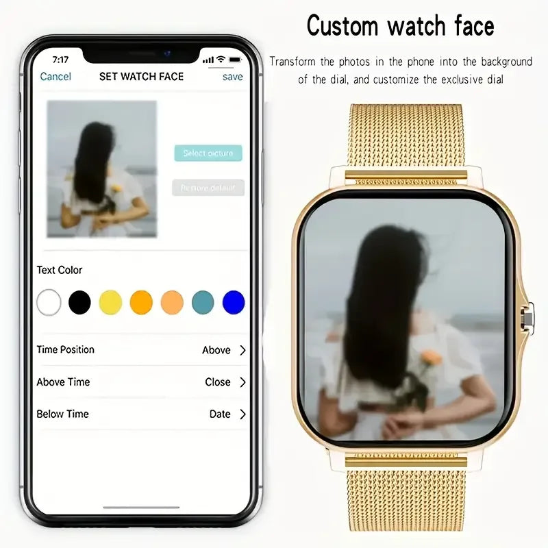KESHUYOU 2025 – Montre Connectée 2.01" HD avec Appels & Fonctions Intelligentes **Anglais ** KESHUYOU 2025 – 2.01" HD Smartwatch with Calling & Smart Features