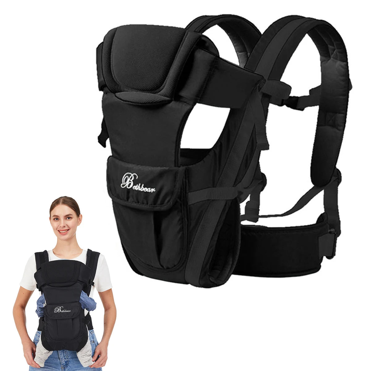 Porte bébé ergonomique de randonné - Ergonomic hiking baby carrier