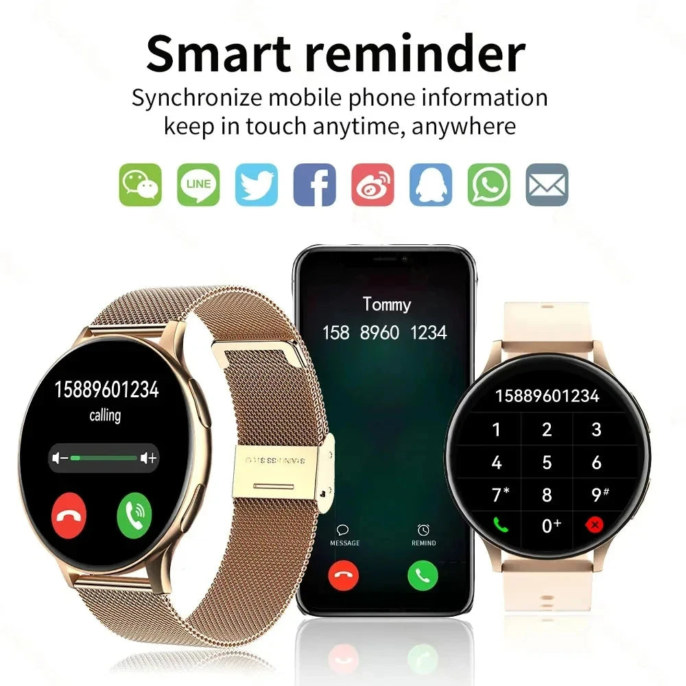 LIGE 2025 – Montre Connectée avec Appels Bluetooth, Charge Sans Fil, Cadran Personnalisé & Bracelet Fitness + Boîte **ENG** LIGE 2025 – Smartwatch with Bluetooth Calls, Wireless Charging, Custom Watch Face & Fitness Tracker + Box