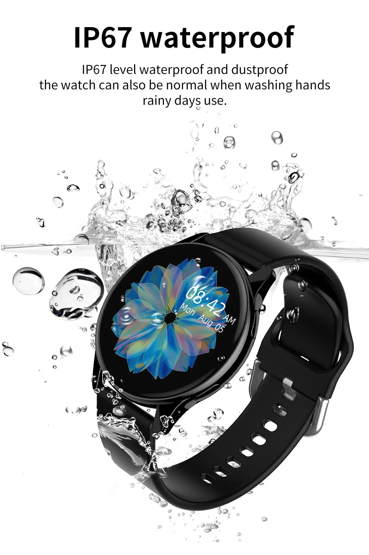 LIGE 2025 – Montre Connectée avec Appels Bluetooth, Charge Sans Fil, Cadran Personnalisé & Bracelet Fitness + Boîte **ENG** LIGE 2025 – Smartwatch with Bluetooth Calls, Wireless Charging, Custom Watch Face & Fitness Tracker + Box