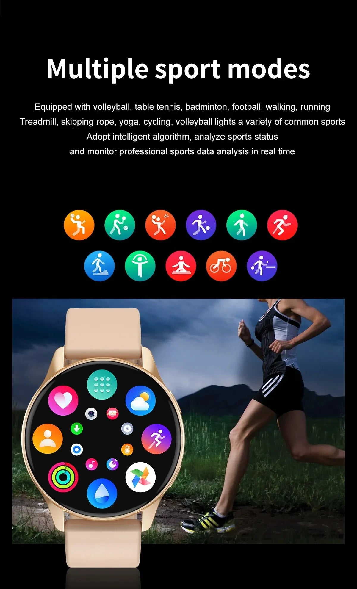 LIGE 2025 – Montre Connectée avec Appels Bluetooth, Charge Sans Fil, Cadran Personnalisé & Bracelet Fitness + Boîte **ENG** LIGE 2025 – Smartwatch with Bluetooth Calls, Wireless Charging, Custom Watch Face & Fitness Tracker + Box
