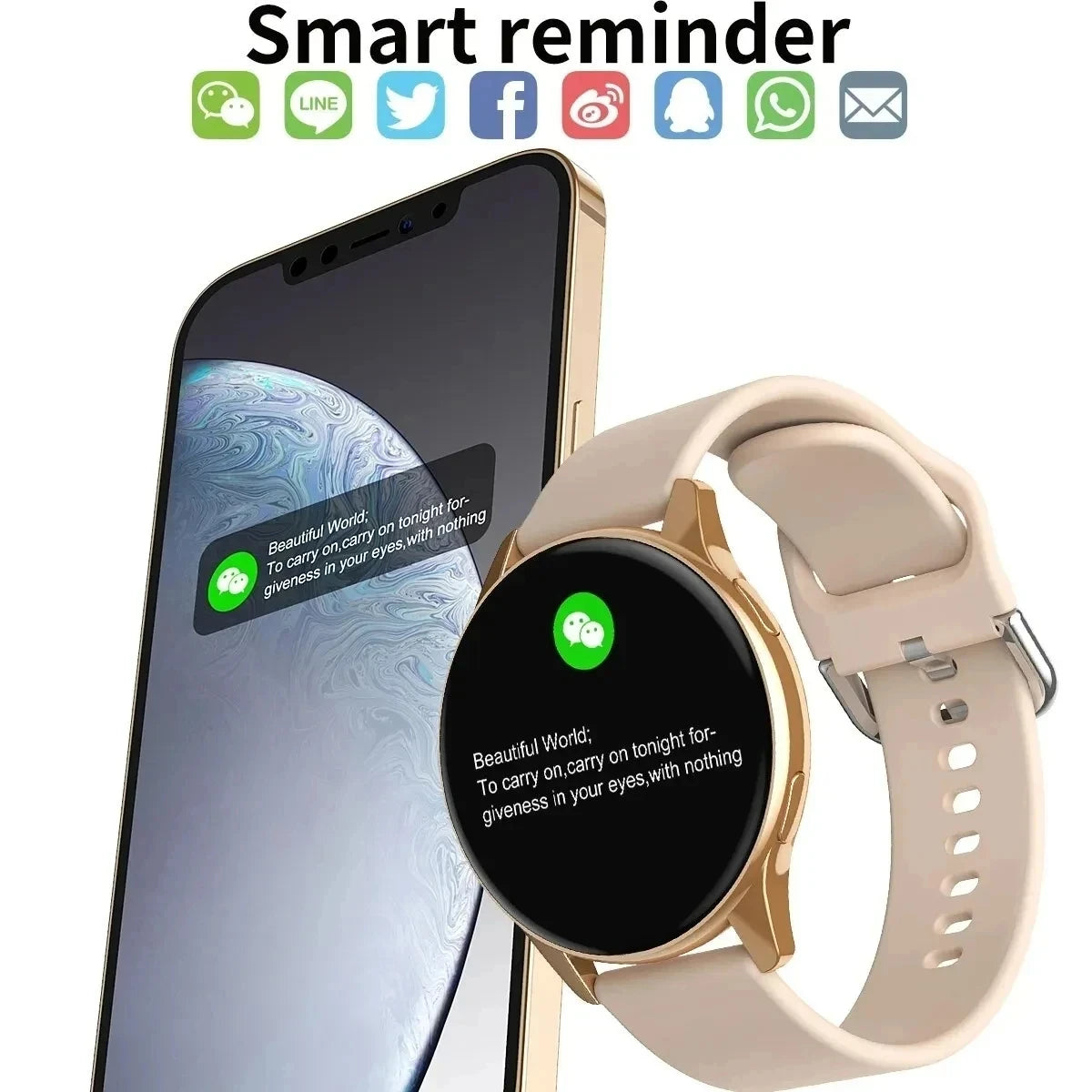 LIGE 2025 – Montre Connectée avec Appels Bluetooth, Charge Sans Fil, Cadran Personnalisé & Bracelet Fitness + Boîte **ENG** LIGE 2025 – Smartwatch with Bluetooth Calls, Wireless Charging, Custom Watch Face & Fitness Tracker + Box