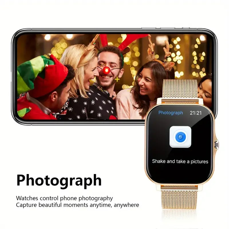 KESHUYOU 2025 – Montre Connectée 2.01" HD avec Appels & Fonctions Intelligentes **Anglais ** KESHUYOU 2025 – 2.01" HD Smartwatch with Calling & Smart Features