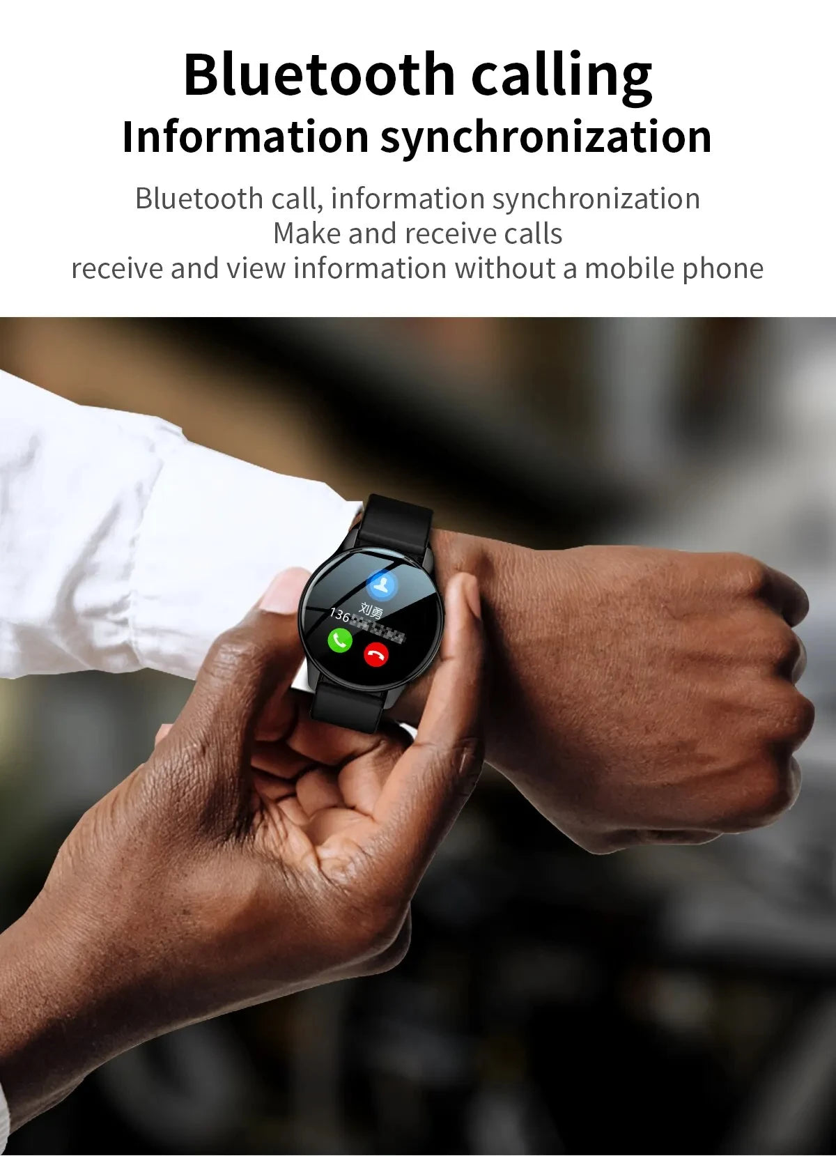 LIGE 2025 – Montre Connectée avec Appels Bluetooth, Charge Sans Fil, Cadran Personnalisé & Bracelet Fitness + Boîte **ENG** LIGE 2025 – Smartwatch with Bluetooth Calls, Wireless Charging, Custom Watch Face & Fitness Tracker + Box