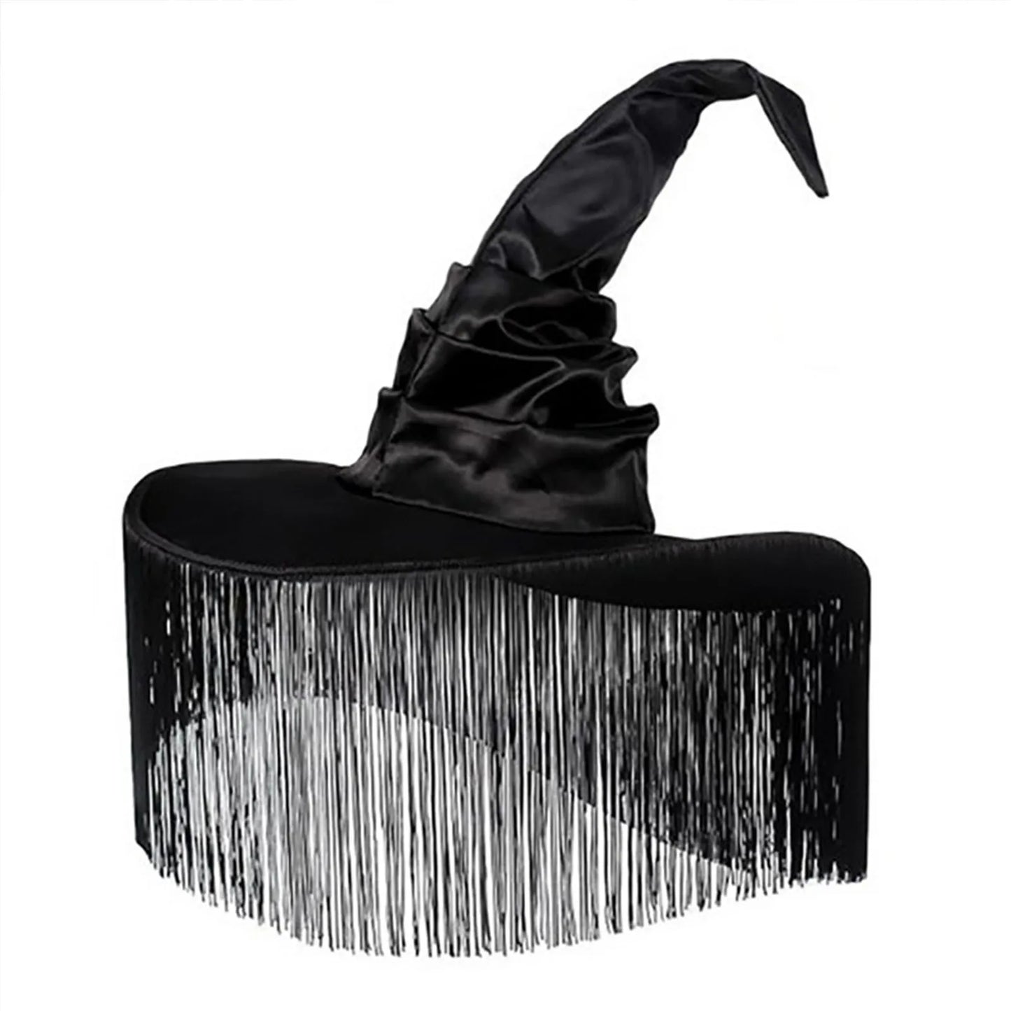 Chapeau Magicienne en Velours – Élégance Baroque & Punk pour Halloween et Cosplay