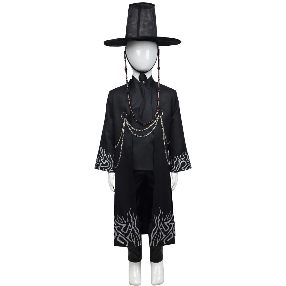 Costume Jinu Fantasia 2025 – Déguisement Chasseur de Démons pour Enfants, Halloween et Carnaval ********* English *********** Jinu Fantasia 2025 Costume – Demon Hunter Outfit for Kids, Halloween and Carnival