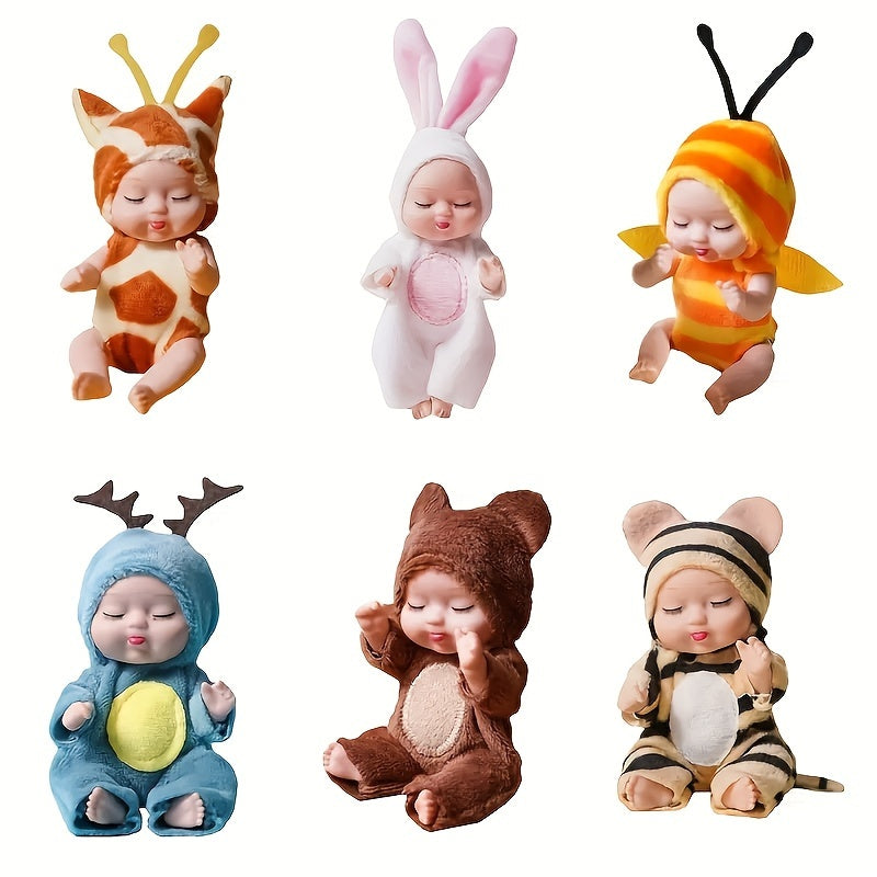 Coffret Cadeau 6 Poupées Princesse – Idéal pour Anniversaire et Fêtes – Cadeau Parfait pour Noël, Halloween, Pâques **ENG**6-Piece Princess Doll Gift Set – Perfect Birthday & Holiday Gift for Girls & Boys – Ideal for Christmas, Halloween, Easter