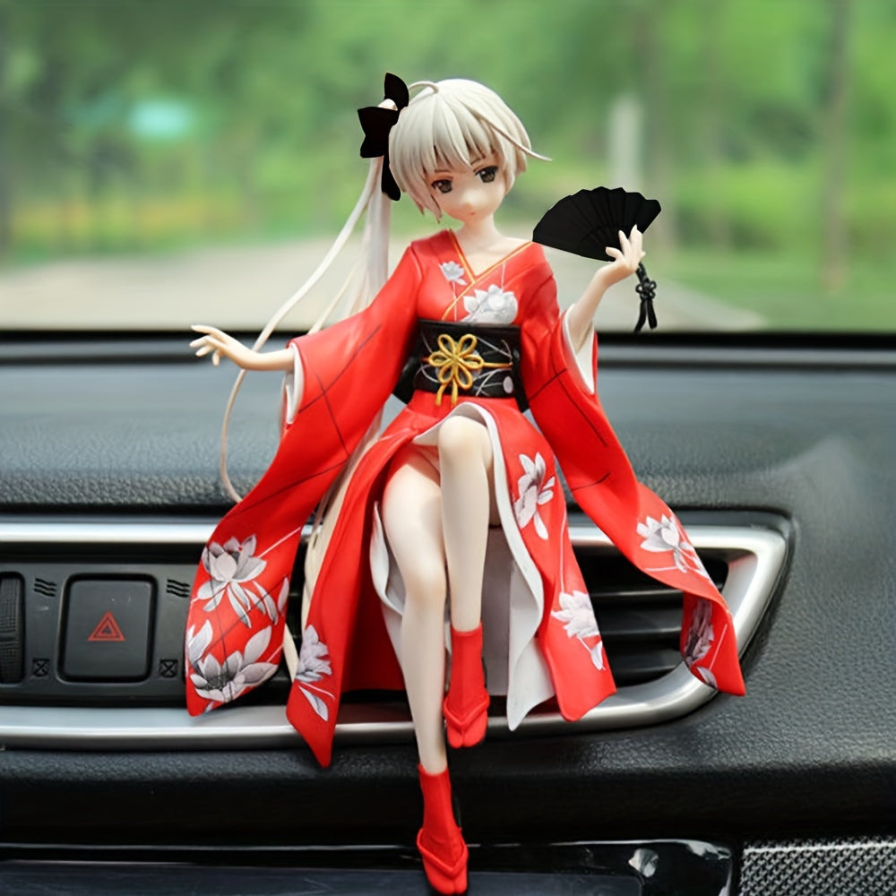 Kimono Beauty Anime Figure – Cute PVC Collectible Doll for Home & Office Decor – Perfect Gift for Anime Fans, Halloween & Christmas | Figurine Anime Fille en Kimono – Poupée PVC de Collection – Cadeau Parfait Halloween & Noël