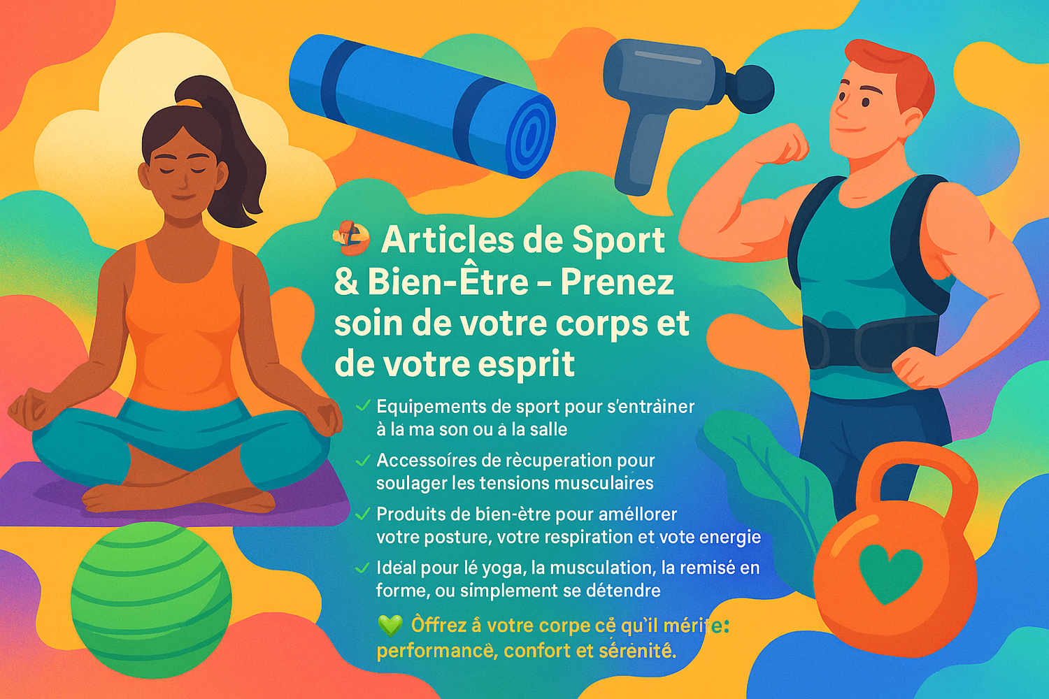 Sport, santé et bien être