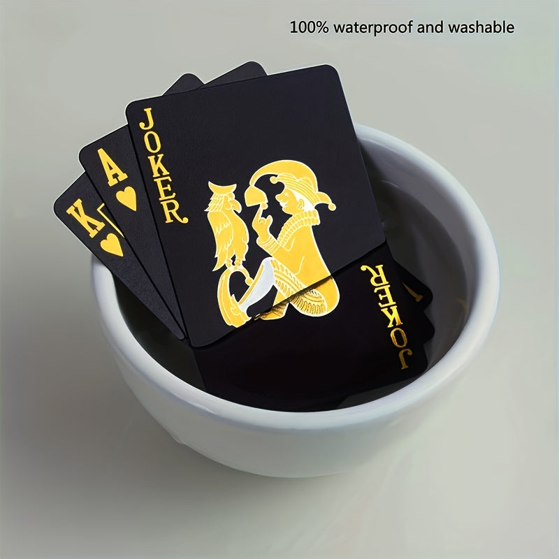 Cartes à Jouer en Plastique Imperméables – Solides, Élégantes et Lavables – Cadeau Parfait pour les Fêtes **ENG*** Waterproof Plastic Playing Cards – Durable, Stylish & Washable – Perfect Gift for Holidays