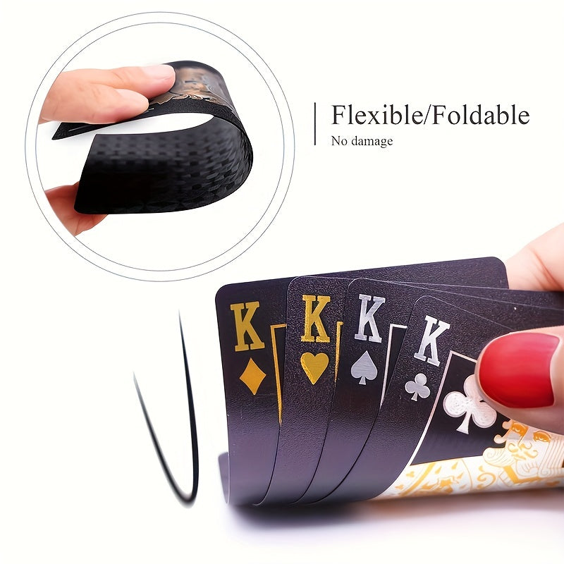 Cartes à Jouer en Plastique Imperméables – Solides, Élégantes et Lavables – Cadeau Parfait pour les Fêtes **ENG*** Waterproof Plastic Playing Cards – Durable, Stylish & Washable – Perfect Gift for Holidays