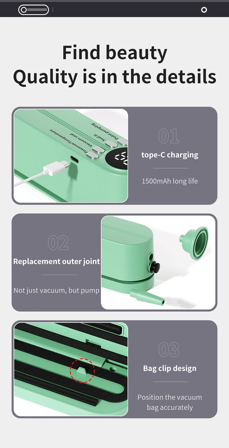 scelleuse sous vide /  vacuum sealer