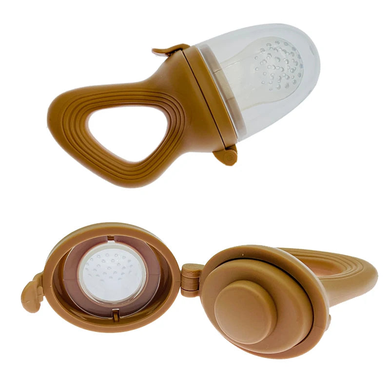 1PC Silicone Baby Fruit Feeder with Cover Baby Nipple Fresh Food Vegetable Supplement Soother Nibbler Feeding Teething Pacifier
1 pièce : Tétine-bébé en silicone avec couvercle – Tétine pour bébé pour fruits et légu