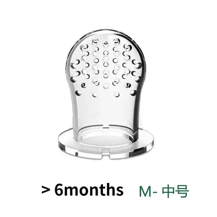 1PC Silicone Baby Fruit Feeder with Cover Baby Nipple Fresh Food Vegetable Supplement Soother Nibbler Feeding Teething Pacifier
1 pièce : Tétine-bébé en silicone avec couvercle – Tétine pour bébé pour fruits et légu