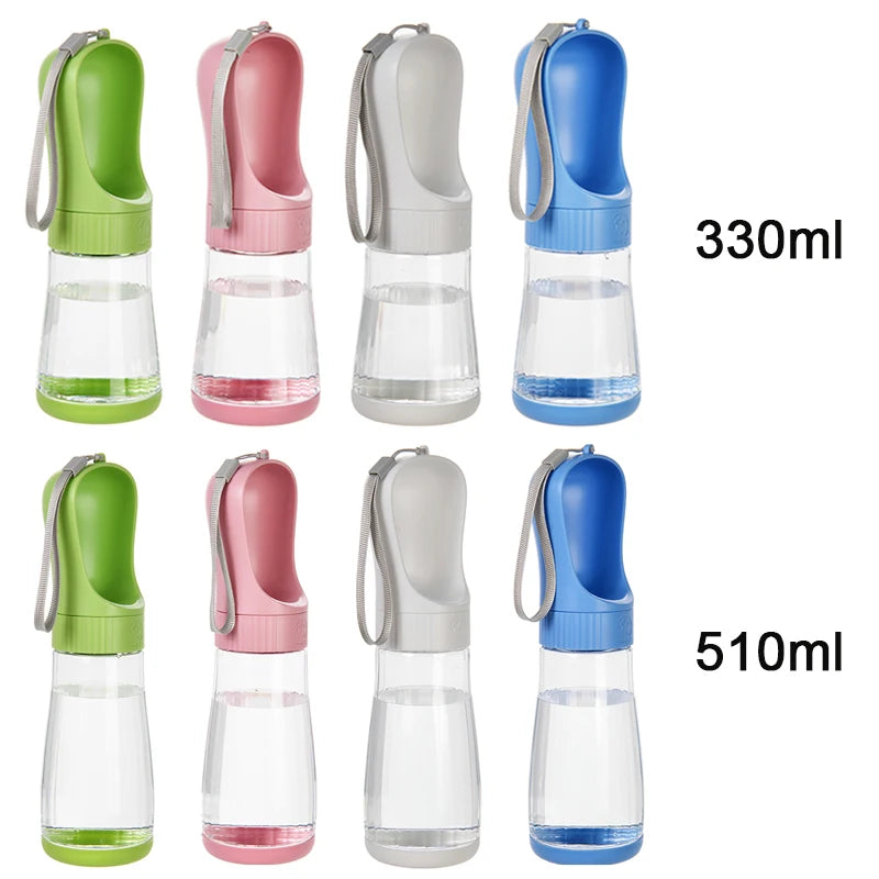Bouteille d'eau pour chien /  Bouteil de nourriture pour chien / Bouteil deux en un pour animaux - Water bottle for dog / Food bottle for dog / Two-in-one bottle for pets.
