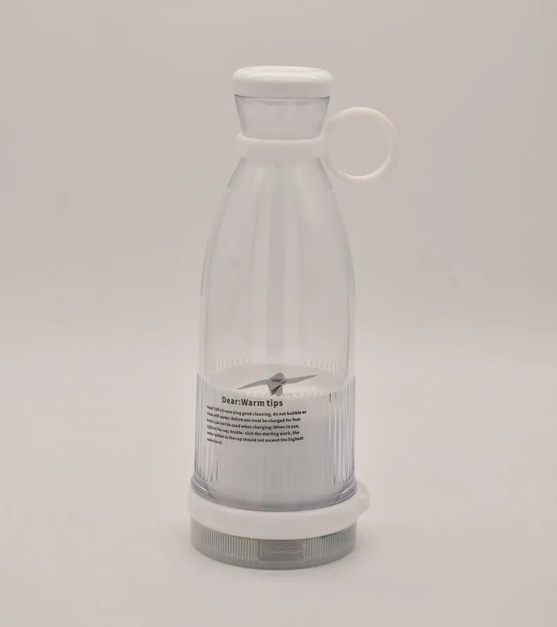 Electric Juicer Cup 6 Blades Blender Milkshake Machine USB Portable Fruit Milk Mixing Tool Mini Fresh Juice Blender