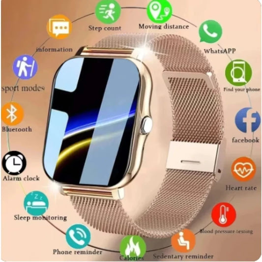 KESHUYOU 2025 – Montre Connectée 2.01" HD avec Appels & Fonctions Intelligentes **Anglais ** KESHUYOU 2025 – 2.01" HD Smartwatch with Calling & Smart Features