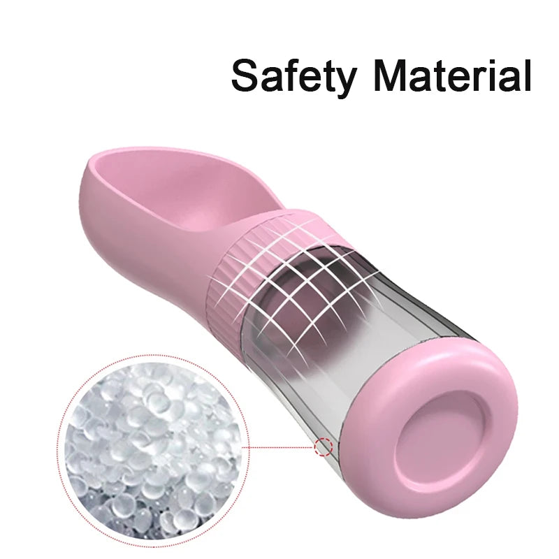 Bouteille d'eau pour chien /  Bouteil de nourriture pour chien / Bouteil deux en un pour animaux - Water bottle for dog / Food bottle for dog / Two-in-one bottle for pets.