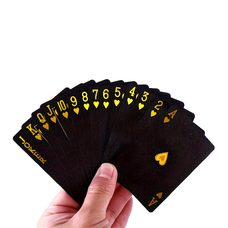 Cartes à Jouer en Plastique Imperméables – Solides, Élégantes et Lavables – Cadeau Parfait pour les Fêtes **ENG*** Waterproof Plastic Playing Cards – Durable, Stylish & Washable – Perfect Gift for Holidays